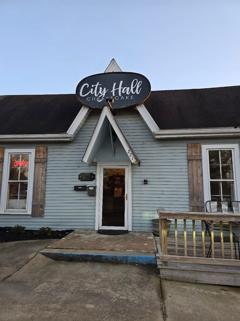 A Blue House With Serious Dessert Appeal