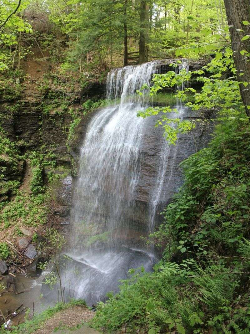 A Hidden Waterfall Worth The Drive
