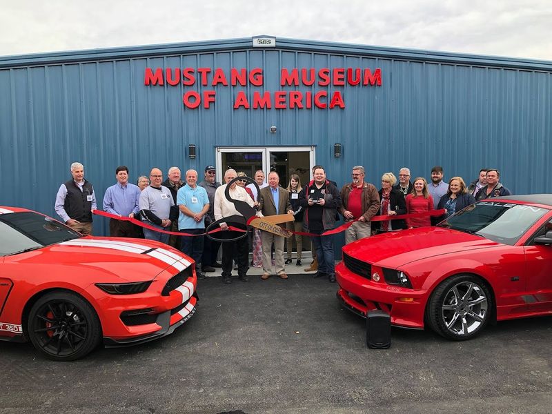 A Mustang from nearly every era