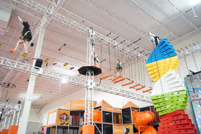 A huge indoor playground that instantly feels exciting A huge indoor playground that instantly feels exciting