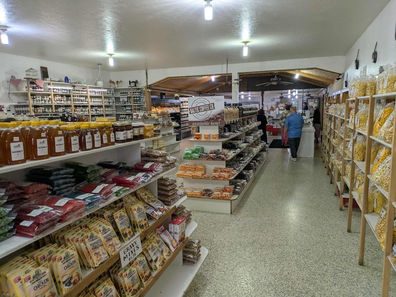 A market stocked with more than sweets