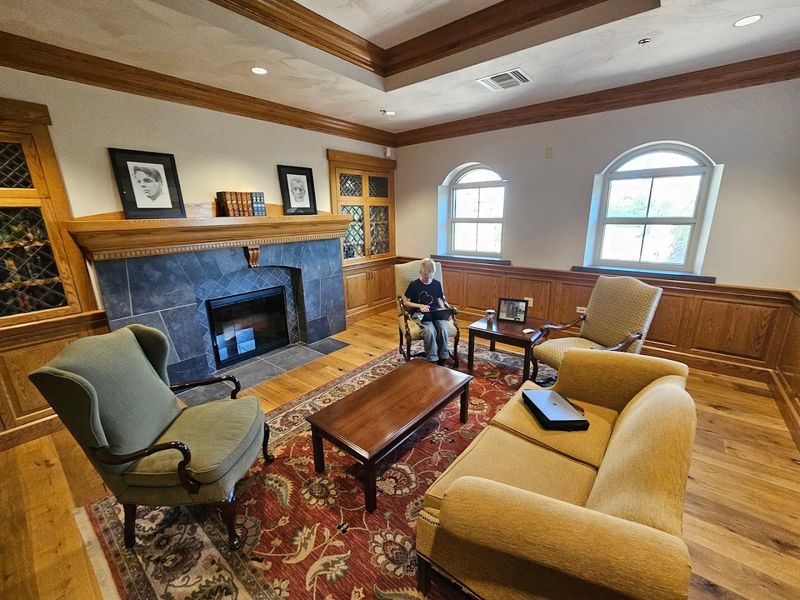 A quiet reading room with genuinely warm staff