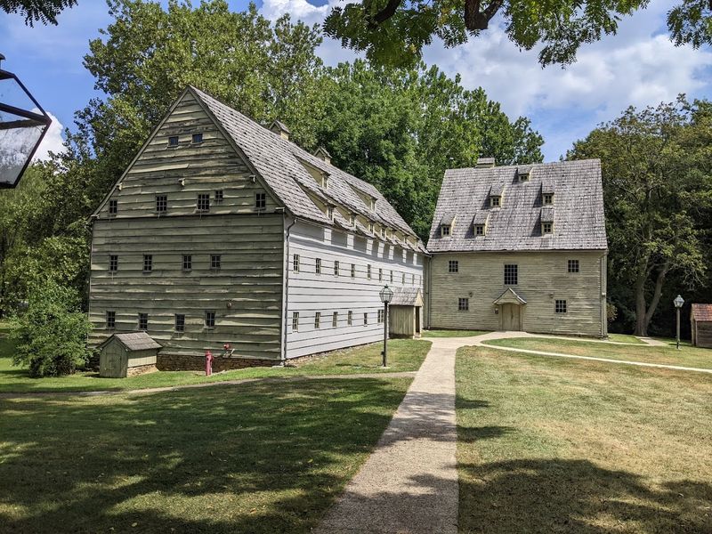 A radical religious community took root here in 1732