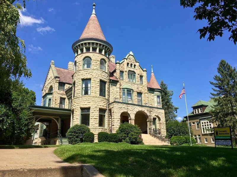 A real castle in a Wisconsin neighborhood A real castle in a Wisconsin neighborhood