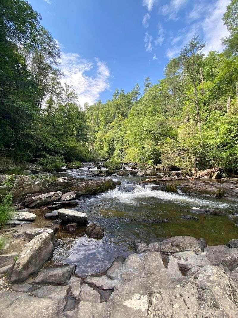 Abrams Falls Trail — Great Smoky Mountains National Park Abrams Falls Trail — Great Smoky Mountains National Park