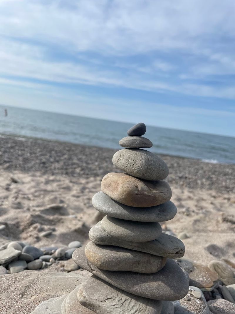 Beachcombing For Rocks And Glass