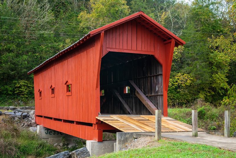 Bible Covered Bridge — Midway Bible Covered Bridge — Midway