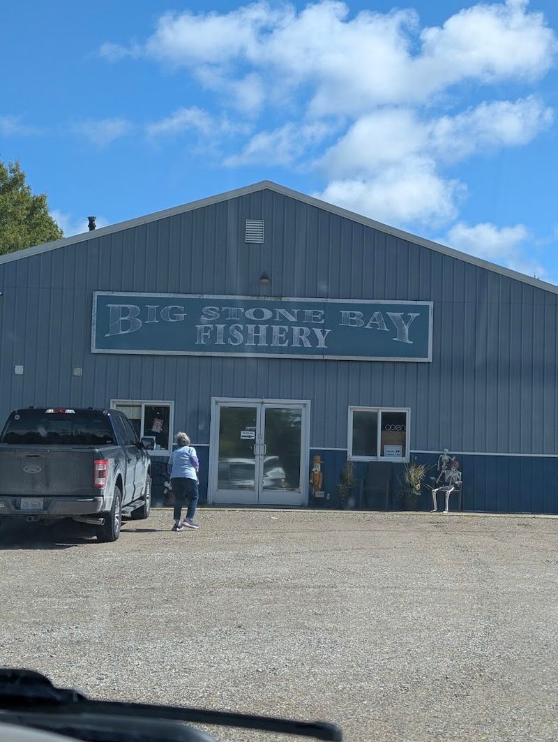 Big Stone Bay Fishery, Mackinaw City