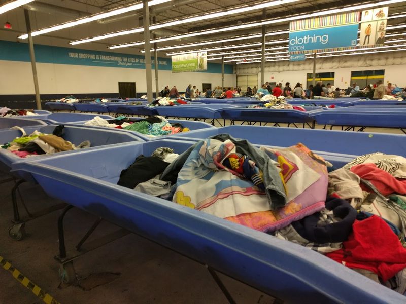 Bin Shopping Is a Full-Contact Sport Here