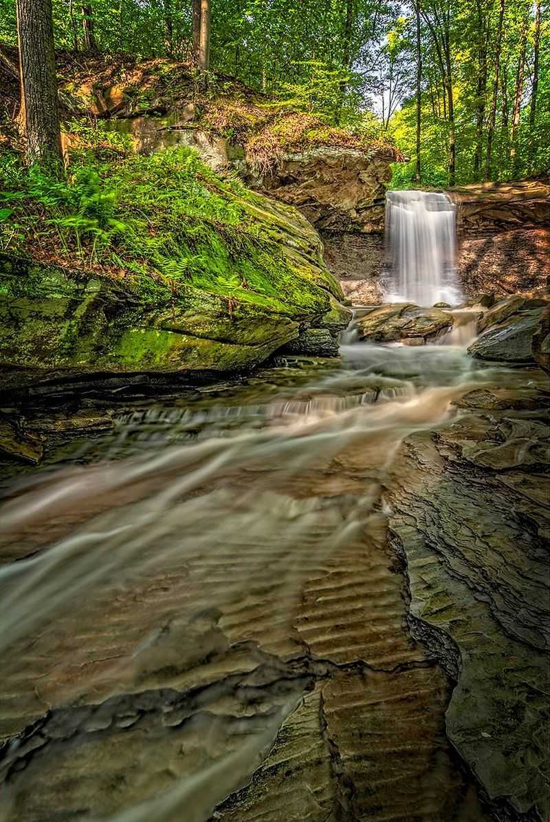 Blue Hen Falls, Peninsula, Ohio