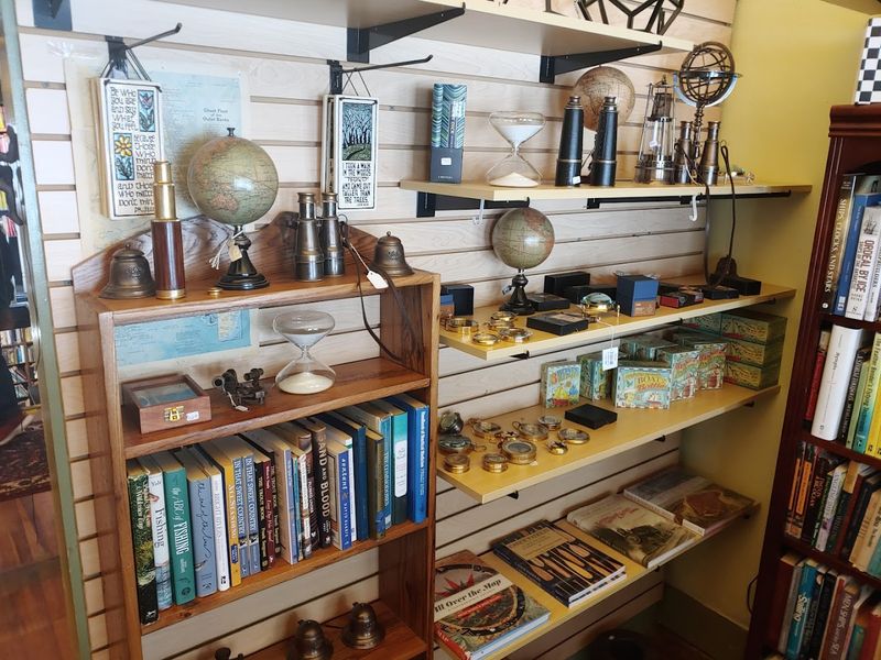 Books, gifts, and odd treasures fill every corner Books, gifts, and odd treasures fill every corner