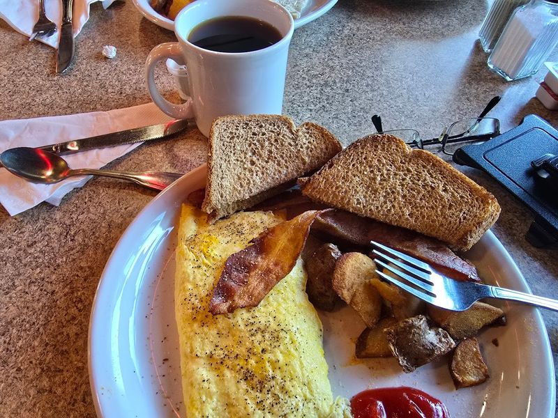 Breakfast feels especially right here