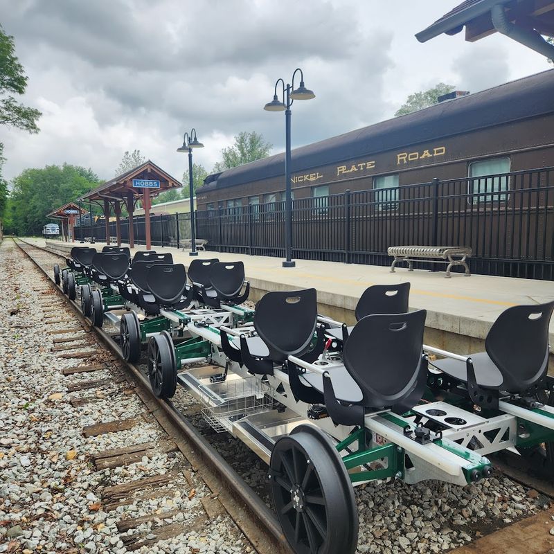 How the Family Rail-Bike Ride Actually Works How the Family Rail-Bike Ride Actually Works