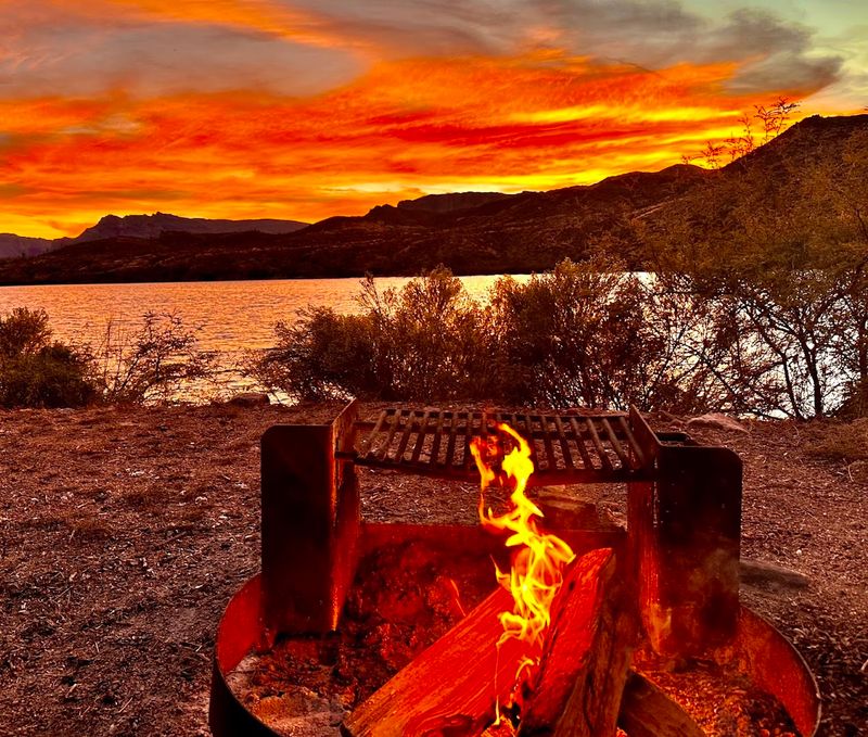 Burnt Corral Campground, Apache Lake Burnt Corral Campground, Apache Lake