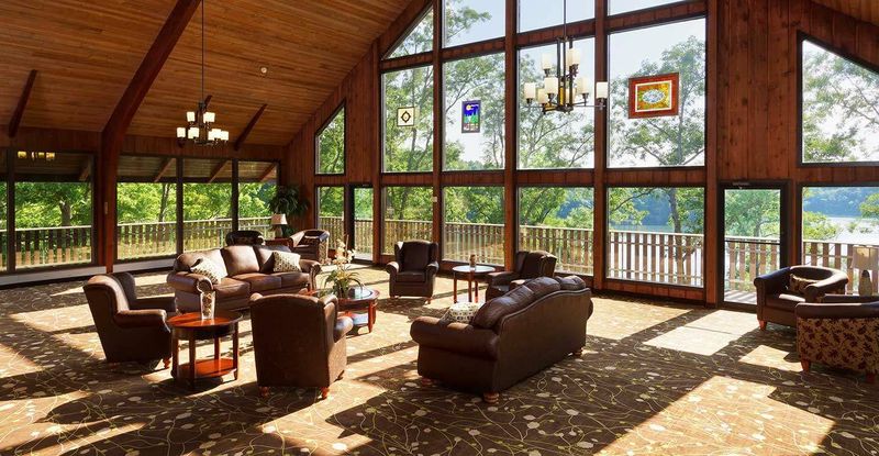 Burr Oak Lodge & Conference Center Cabins, Glouster, Ohio Burr Oak Lodge & Conference Center Cabins, Glouster, Ohio