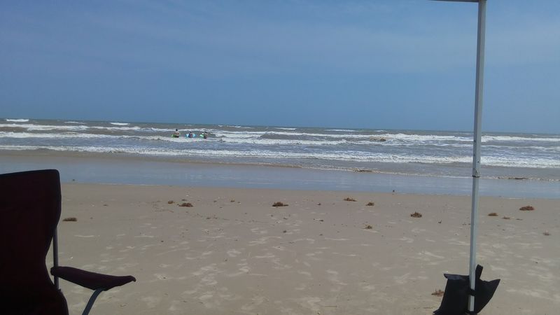 Camping Right on the Sand