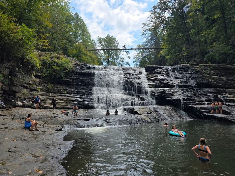 Cane Creek Suspension Bridge — Fall Creek Falls State Park