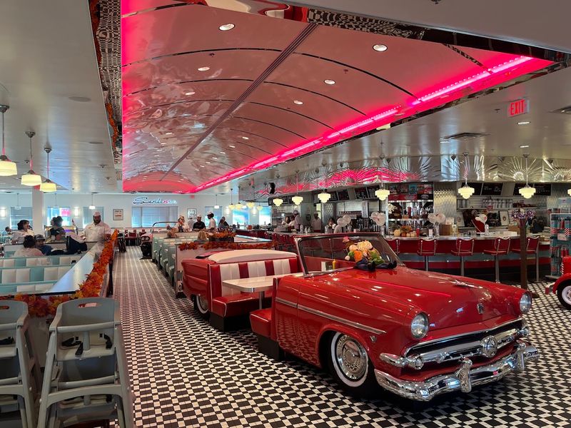 The Booths Inside Classic Cars Steal the Room The Booths Inside Classic Cars Steal the Room