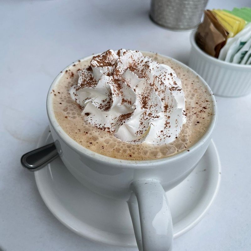 Coffee and smoothies are part of the draw