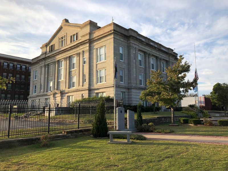 Creek County Courthouse Area