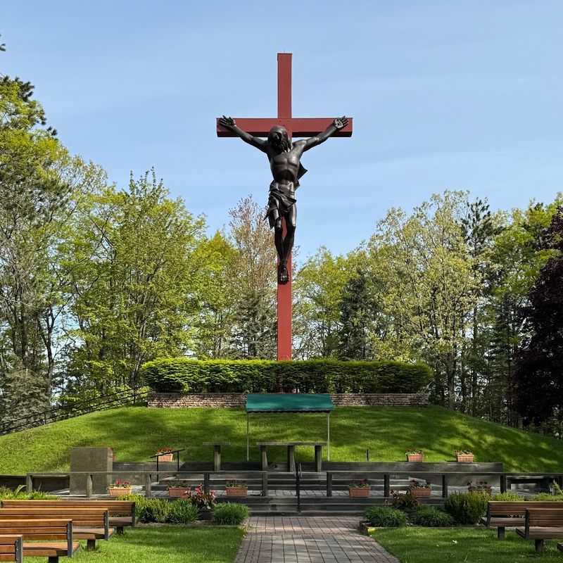 Cross in the Woods Catholic Shrine — Indian River Cross in the Woods Catholic Shrine — Indian River
