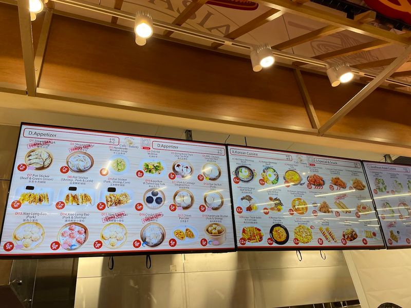 Don't Miss The Food Court, Sushi, Boba Tea, And Fresh Seafood Sections