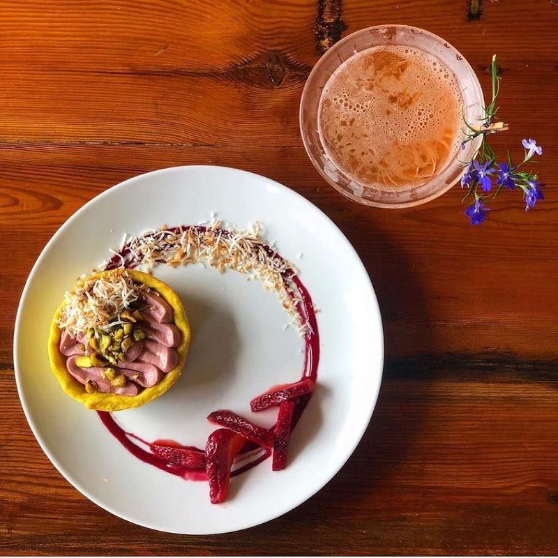 Drinks and desserts add even more personality