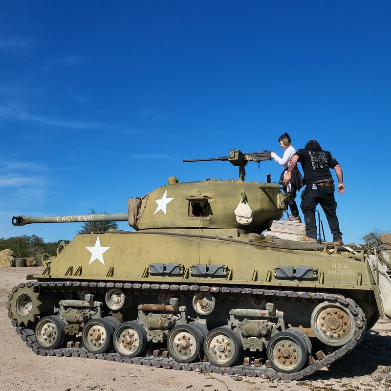 Driving the WW2 Sherman Experience Driving the WW2 Sherman Experience