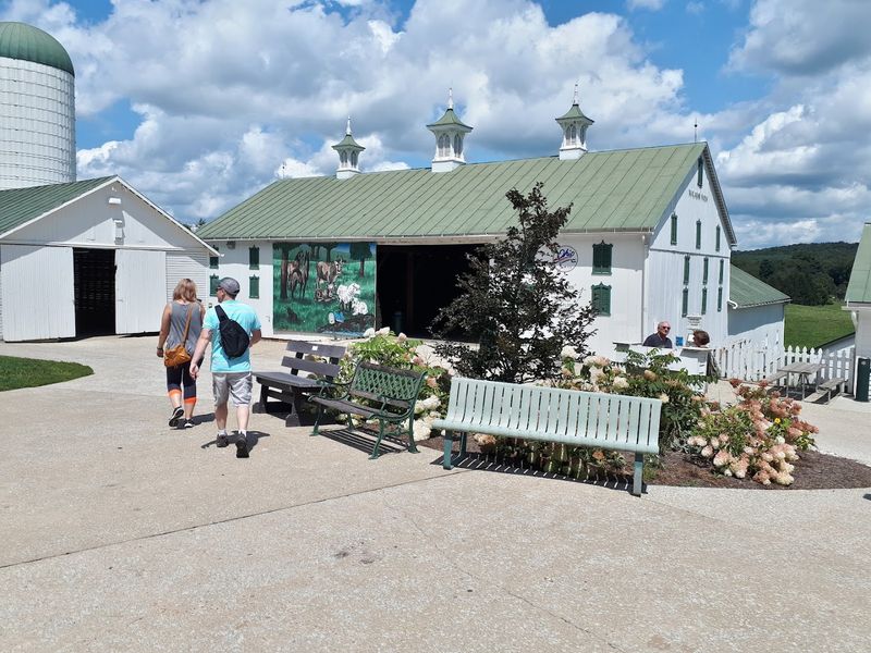 Easy encounters with farm animals and family friendly stops