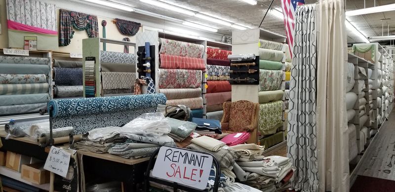 Fabric, Trim, Foam, And More Than You Came For