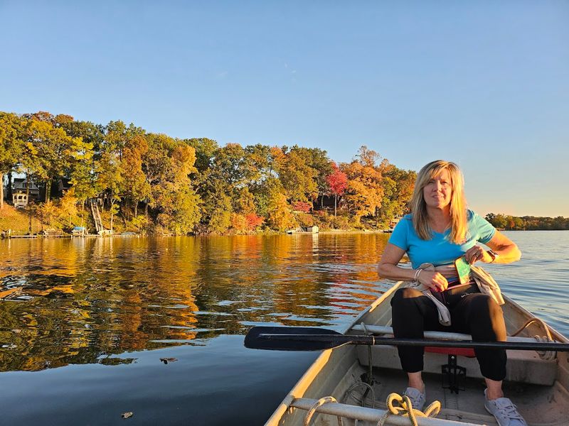 Fishing spots and peaceful water views make it easy to linger Fishing spots and peaceful water views make it easy to linger