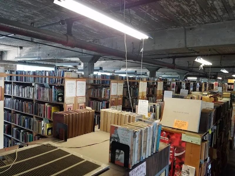 Four Floors of Books That Go On Forever