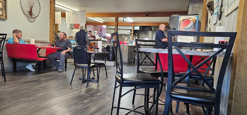 Friendly service in a small, busy dining room
