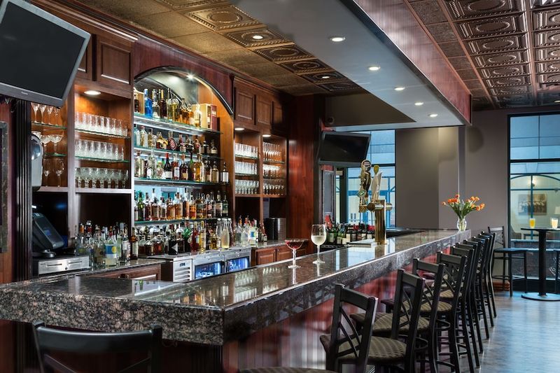 Glass Bar at Hotel Anthracite Glass Bar at Hotel Anthracite