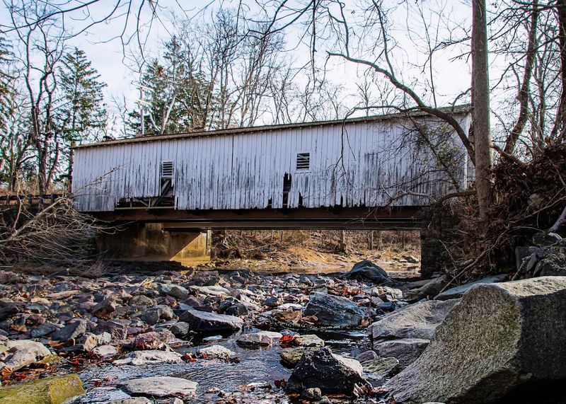 Green Sergeant’s Covered Bridge, Delaware Township