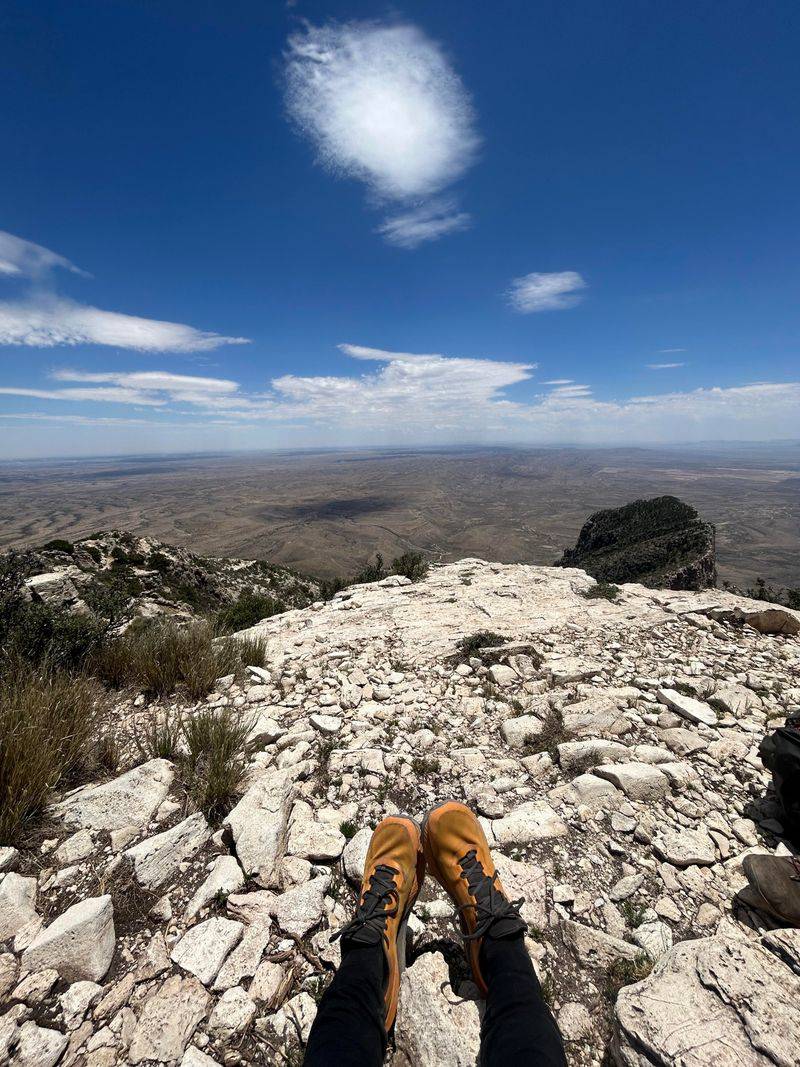 Guadalupe Peak Base Trail (Guadalupe Mountains National Park)