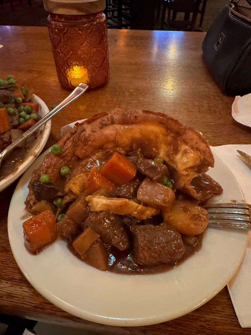 Guinness Beef Stew In Yorkshire Pudding