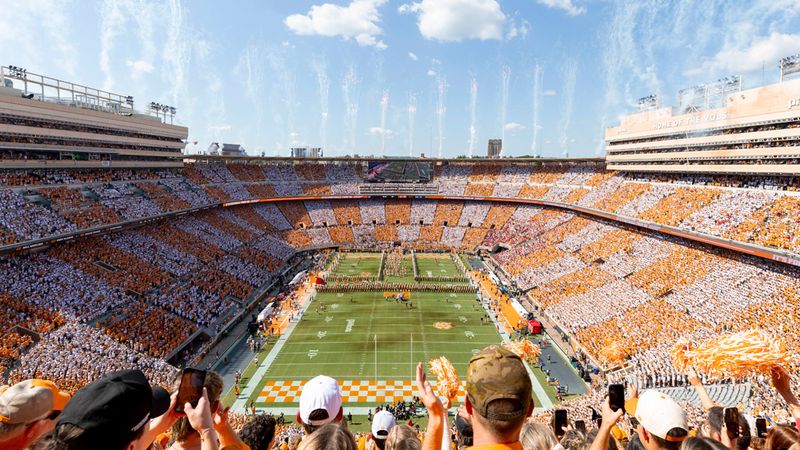 Hearing Rocky Top and instantly wanting to sing along