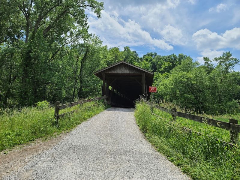 Helmick Covered Bridge, Warsaw Helmick Covered Bridge, Warsaw