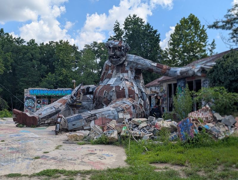How a Pile of Scrap Became a 20-Foot Forest Troll