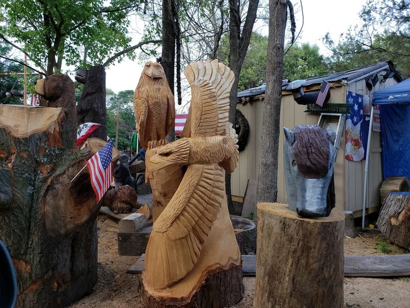 How a chainsaw becomes a sculptor’s most surprising tool