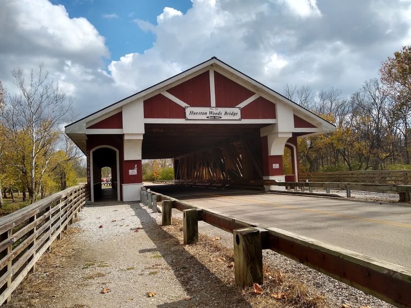 Hueston Woods Covered Bridge, College Corner