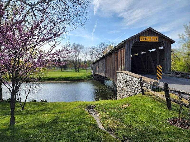 Hunsecker’s Grove Covered Bridge