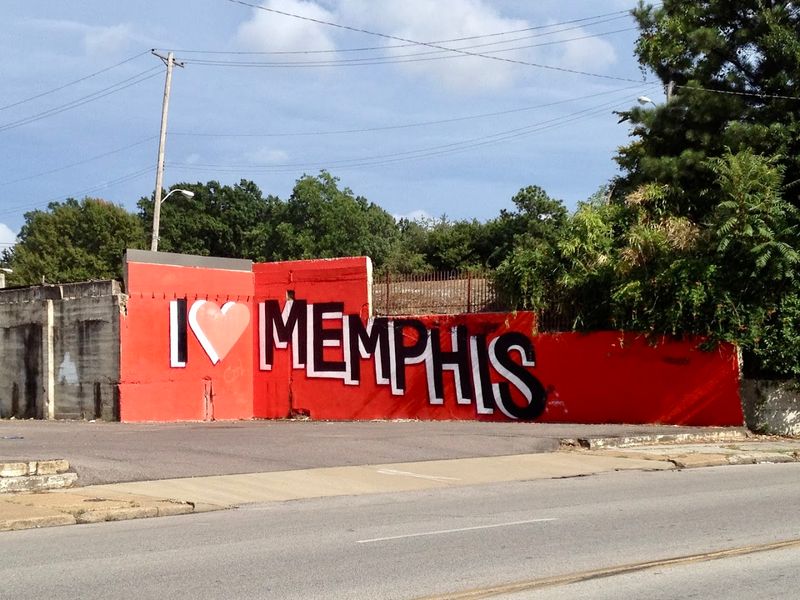 I Love Memphis Mural — Memphis
