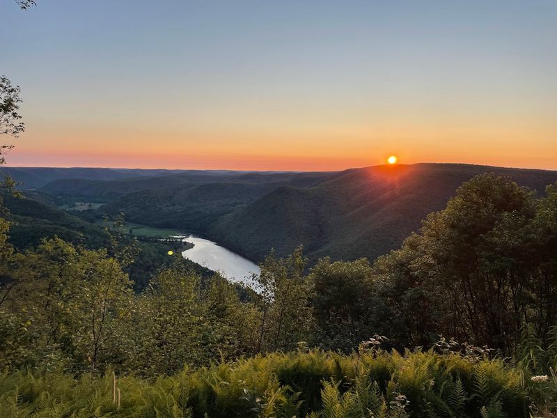Kettle Creek Vista, Kettle Creek State Park, Clinton County, Pennsylvania