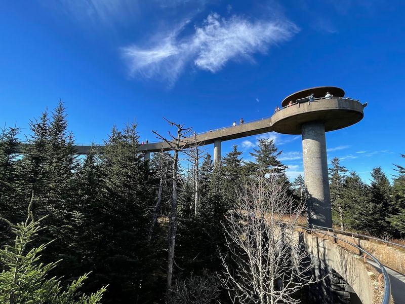 Kuwohi Observation Tower, Great Smoky Mountains National Park Kuwohi Observation Tower, Great Smoky Mountains National Park