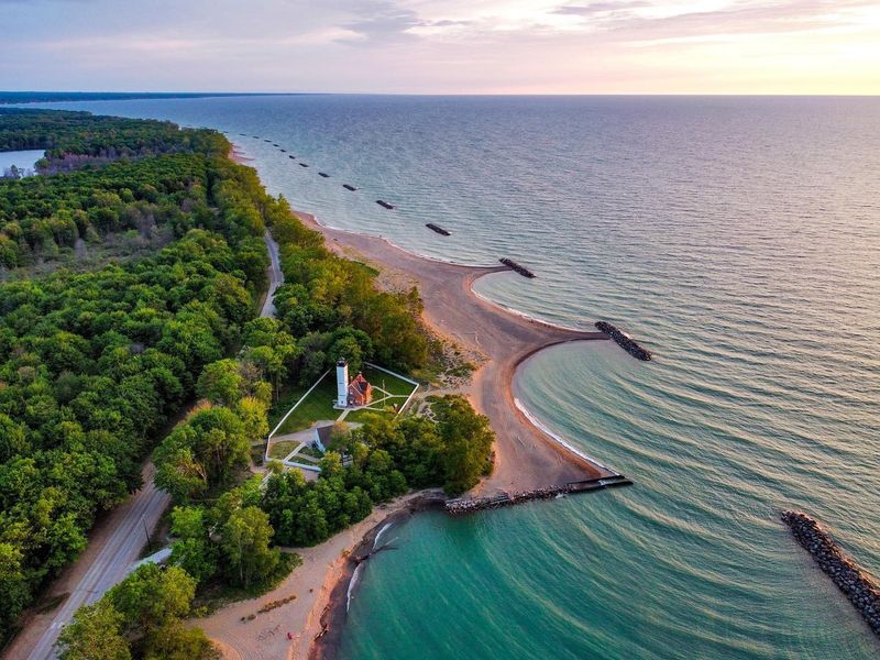 Lake Superior Shoreline Near Marquette