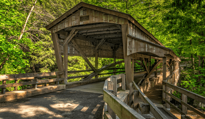 Lanterman’s Mill and Covered Bridge, Youngstown Lanterman’s Mill and Covered Bridge, Youngstown