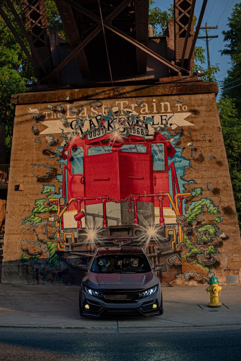 Last Train to Clarksville Mural — Clarksville