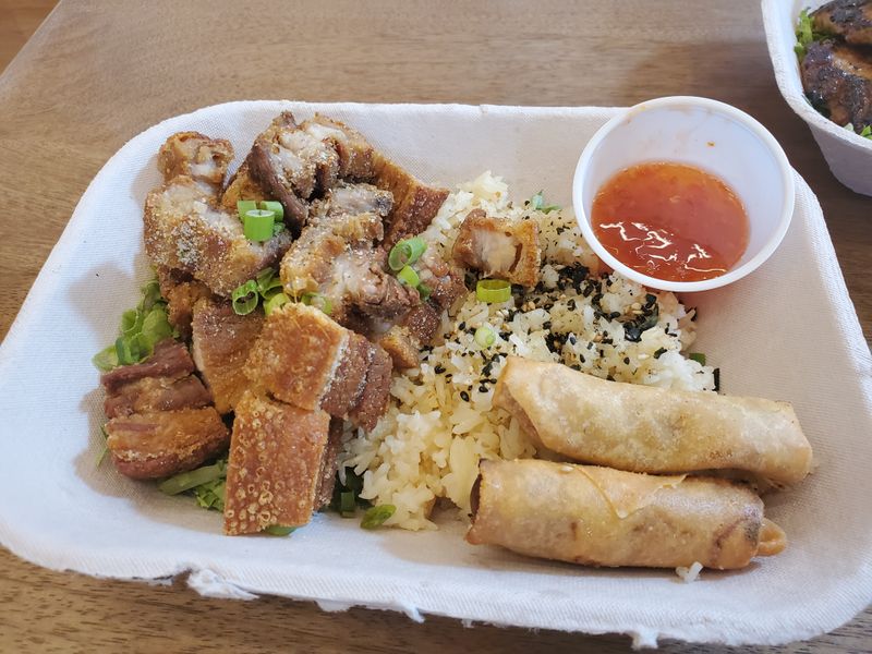 Lechon Kawali and Garlic Rice Lechon Kawali and Garlic Rice